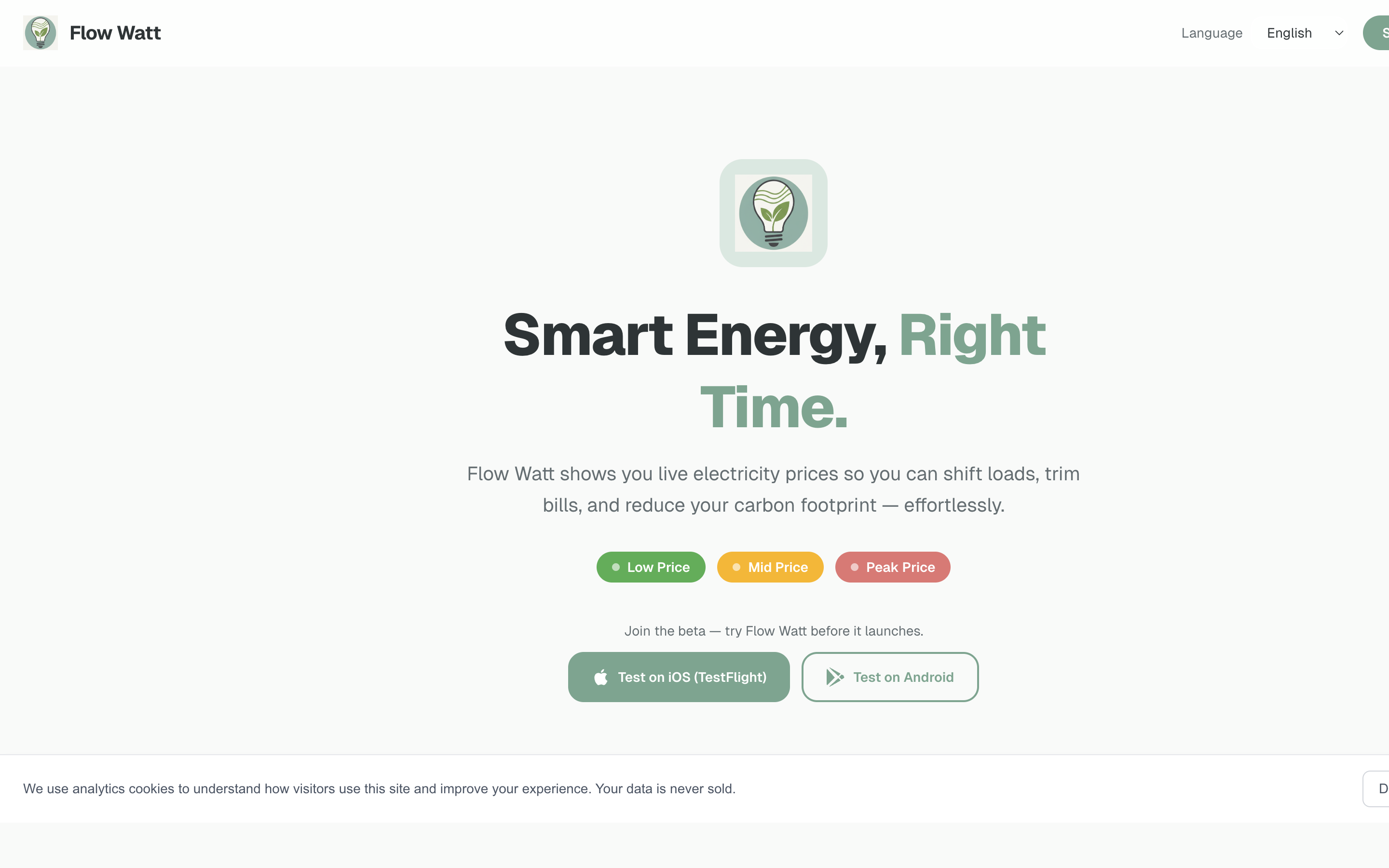 Flow Watt project preview